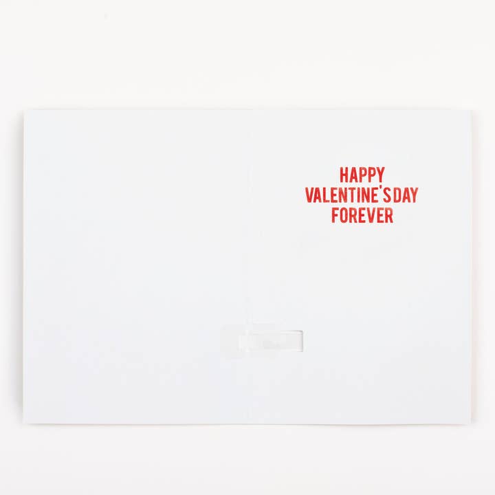 Joker Greeting - Vendita all'ingrosso Biglietti per San Valentino - Infinito Mai Ti Abbandonerò San Valentino con Glitter