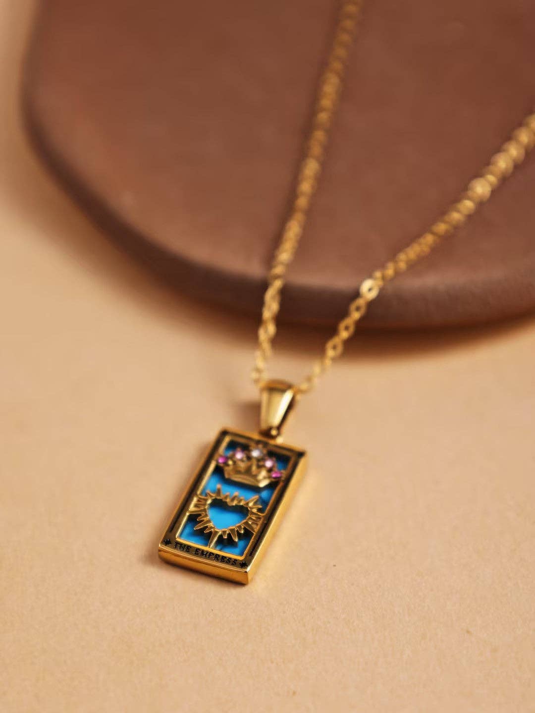 Revelari - Wholesale Pendant/Charm Necklace - Tarot Card Pendant Necklace – The Empress0