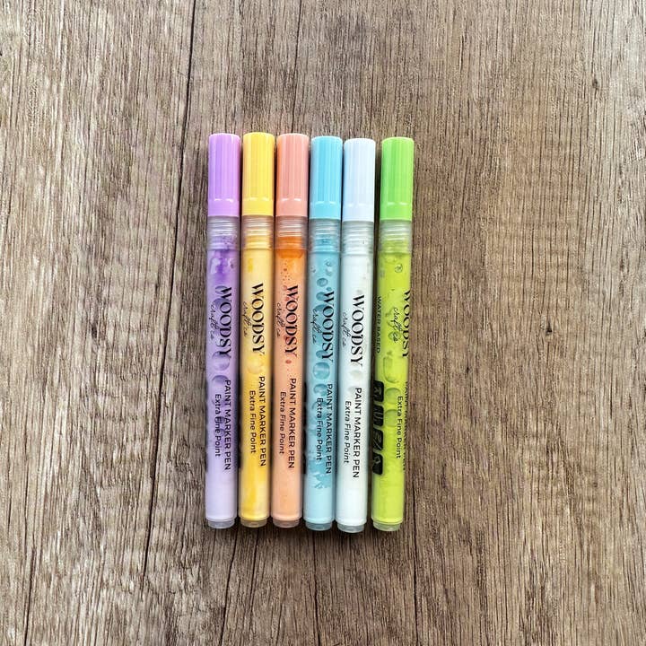 The Woodsy Craft Co. - Wholesale Marker - Paint Marker Pastel Set