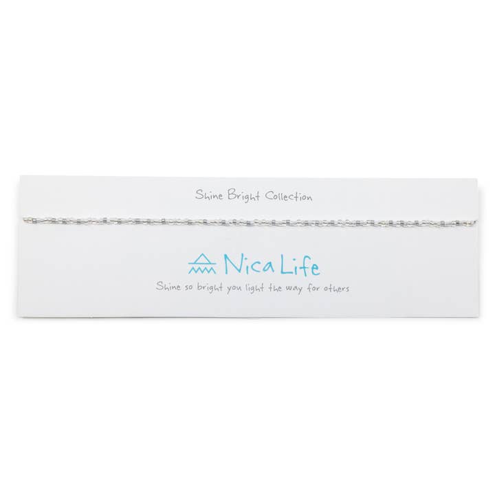 Nica Life - Wholesale Choker/Collar - Seed Bead Chokers- Holiday Sparkle Colors7