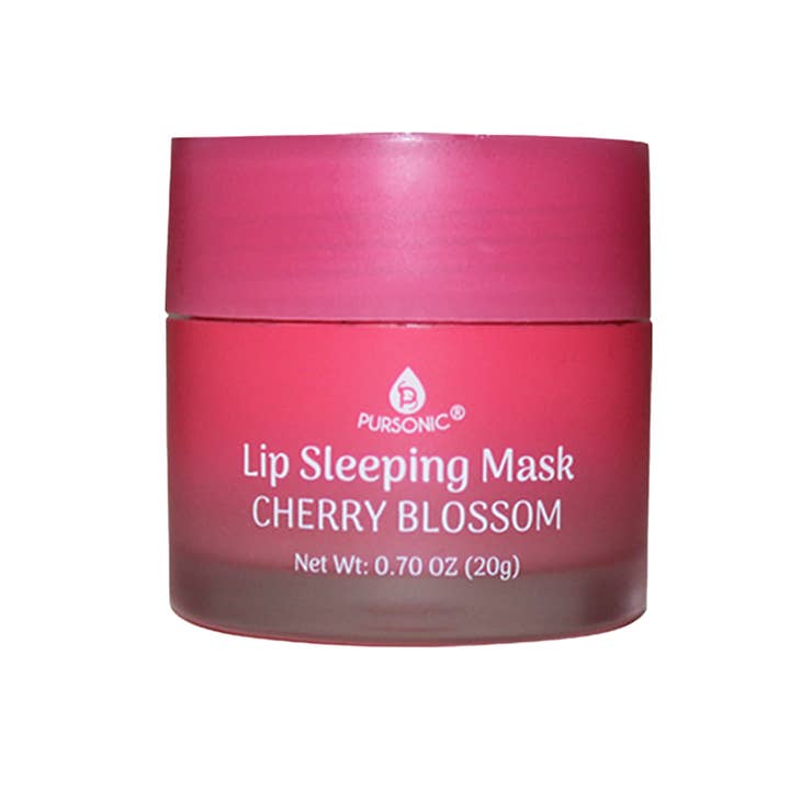Pursonic - Wholesale Lip Treatment/Mask - Pursonic Lip Sleeping Mask 2 Pack- Cherry Blossom & Berries