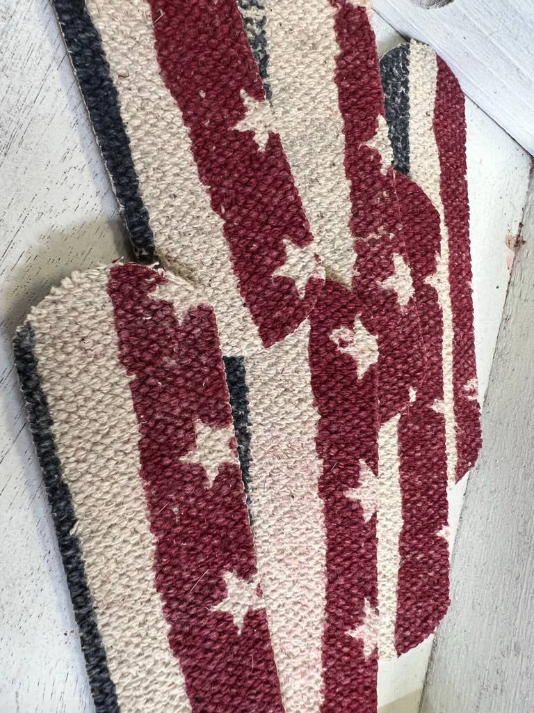 Sandra Ling Designs – Großhandel Manschettenarmband – Sterne, Streifen und Amerika2