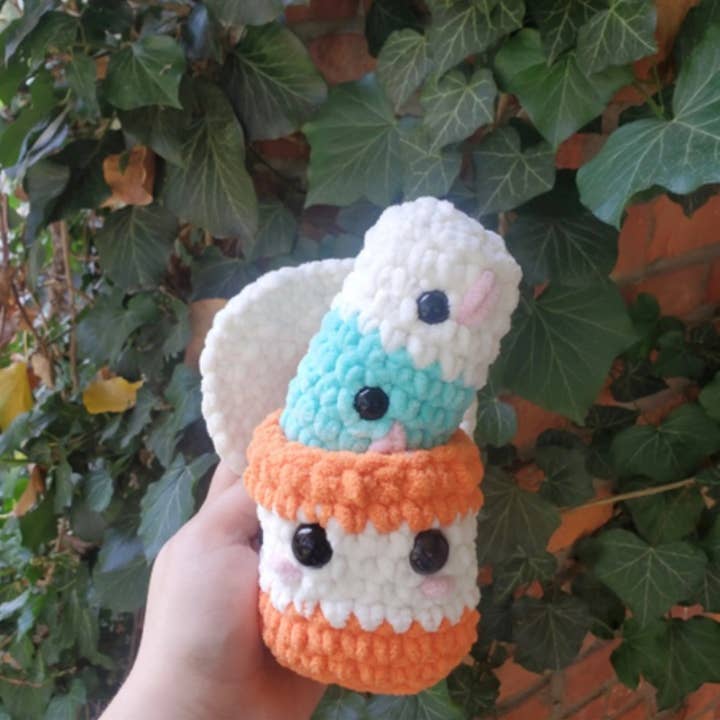 Chill Pill Plushie for wholesale by Handmade by Honey