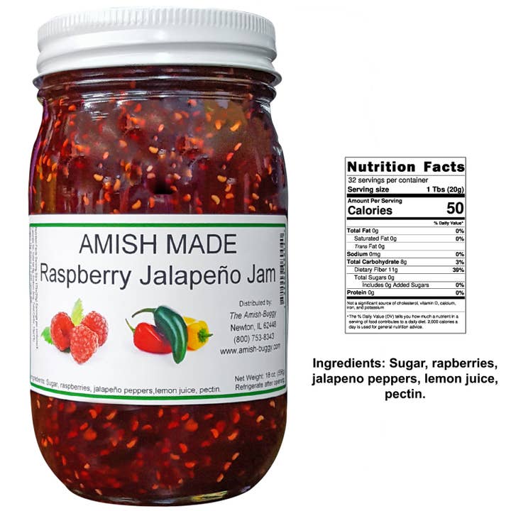 Arndt's Fudgery LLC - Vente Confiture/gelée - Confiture et gelée Amish Made 16 oz5