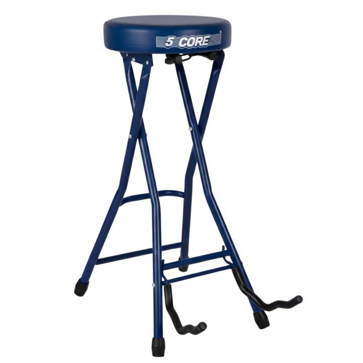 5Core Guitar Stool 3.15" Padded Chair Seat w Foot Rest for wholesale by K Cube Inc