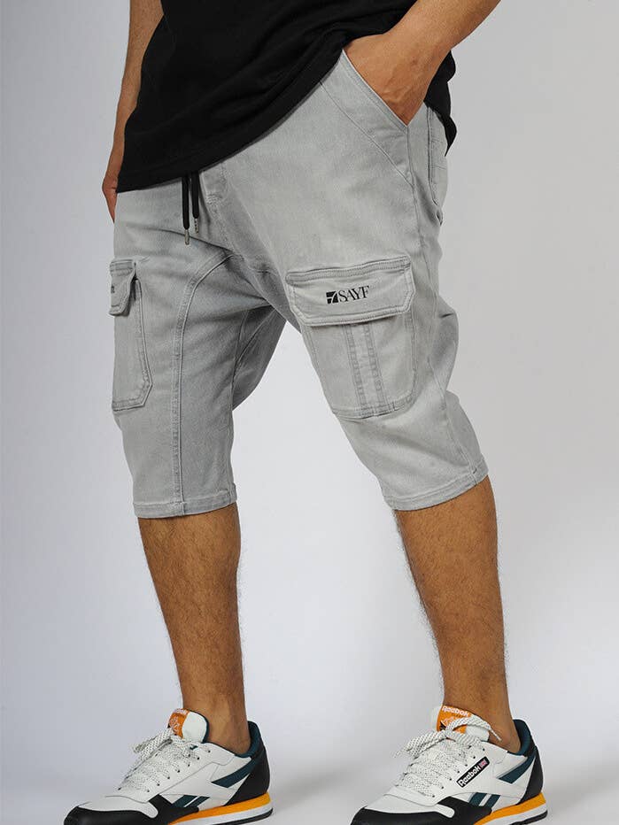 Sarouel Bermuda Sayf Start-Up (Light Grey) for wholesale by SAYF