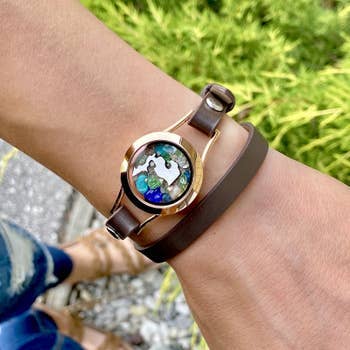 My Captured Journey - Wholesale Locket Necklace - 5 Great Lakes Michigan Beach Necklace, Locket necklace10