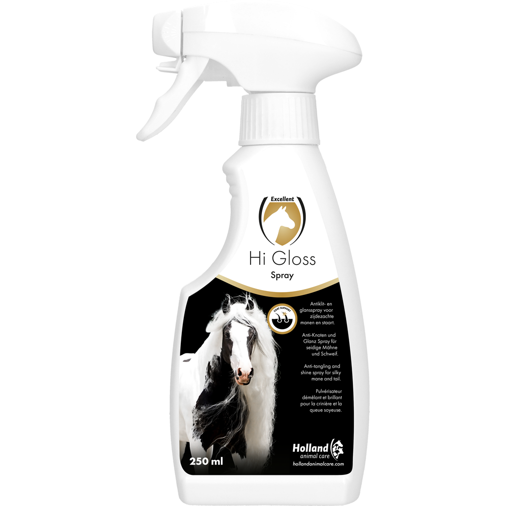 Hofman Animal Care - Wholesale Pet Grooming Aid - Dog - Excellent Horse Hi Gloss Spray 250 ml0