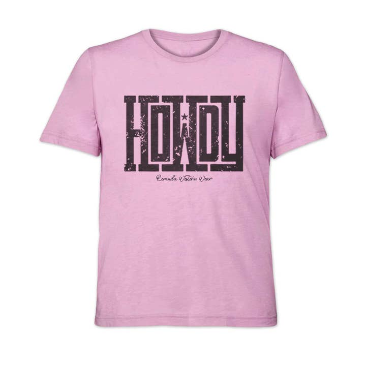Howdy - Adult Unisex Western Tee T-Shirt - Color Group 2 for wholesale by Remuda Western Wear