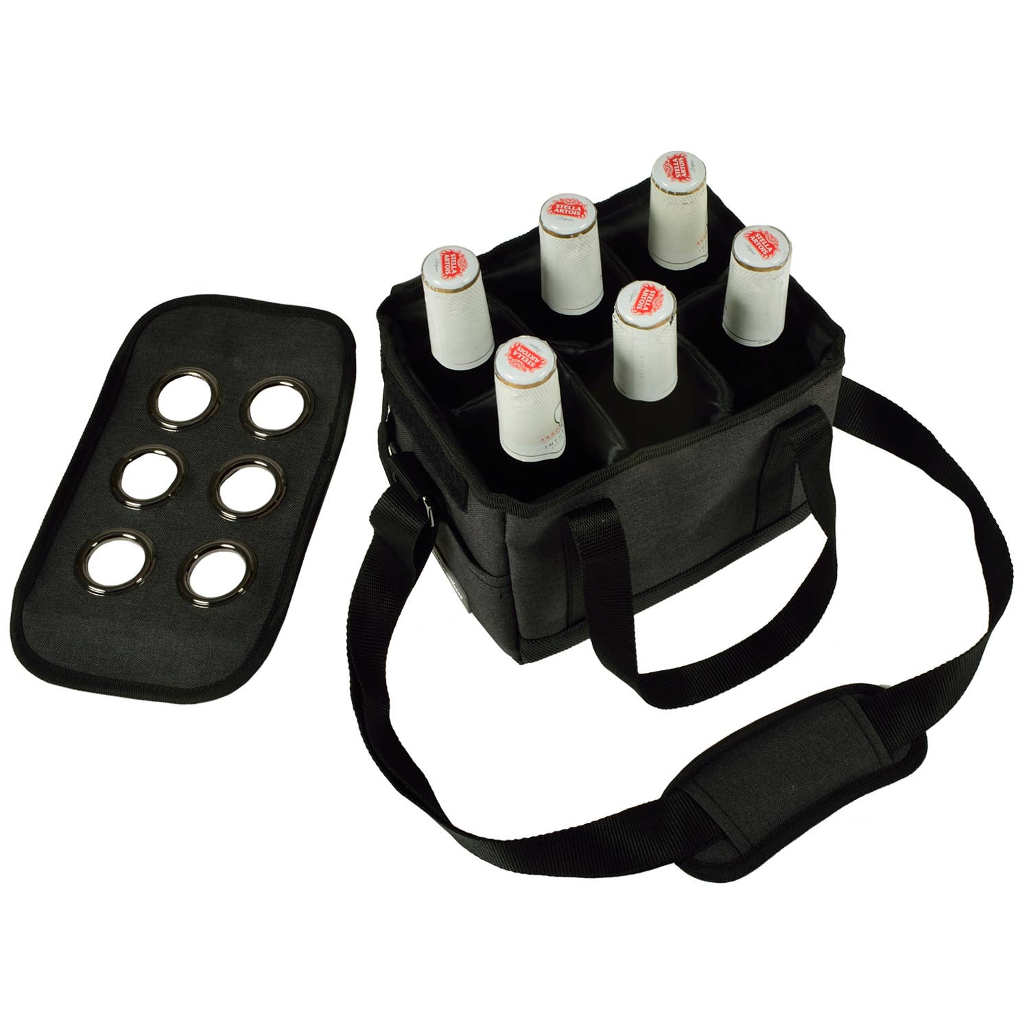 Picnic at Ascot – wholesale Öl-/vinhylla – Ölkorg med flasköppnare1