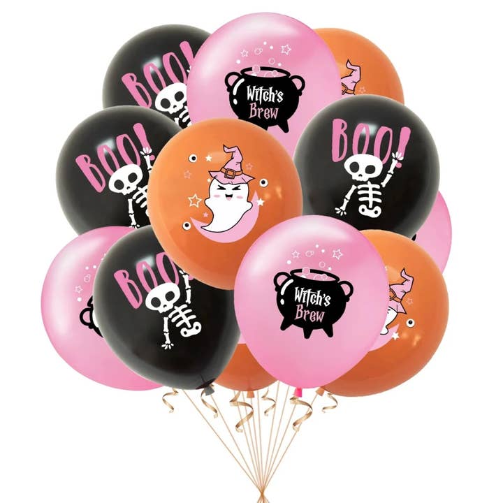 Halloween Balloons – Holiday Decor - Assorted (10 Pcs Set) for wholesale by Buddha Ayurveda
