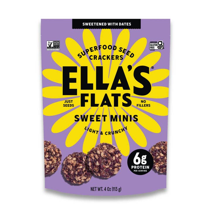 Sweet Minis - NEW product - 4 oz bags for wholesale by Ella's Flats®