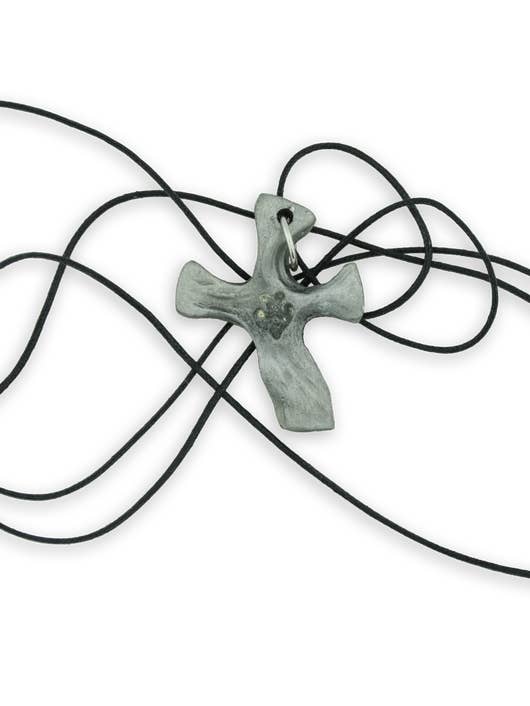 Pewter Touchstone Pendant (Cord) for wholesale by Village Gift Importers