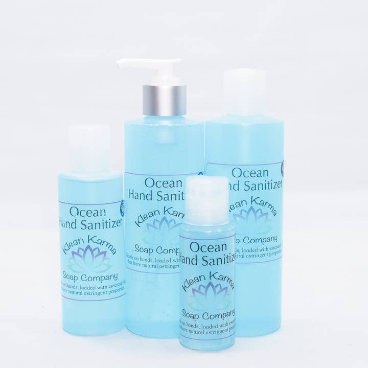 Ocean Hand Sanitizer för wholesale av Klean Karma Soap Company