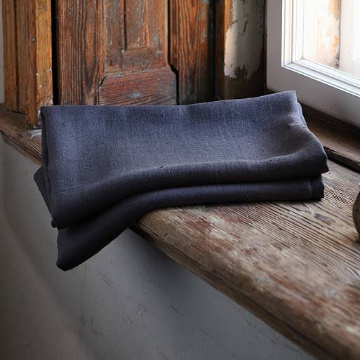 Linen Bath Towel Grey Lara for wholesale by LinenMe