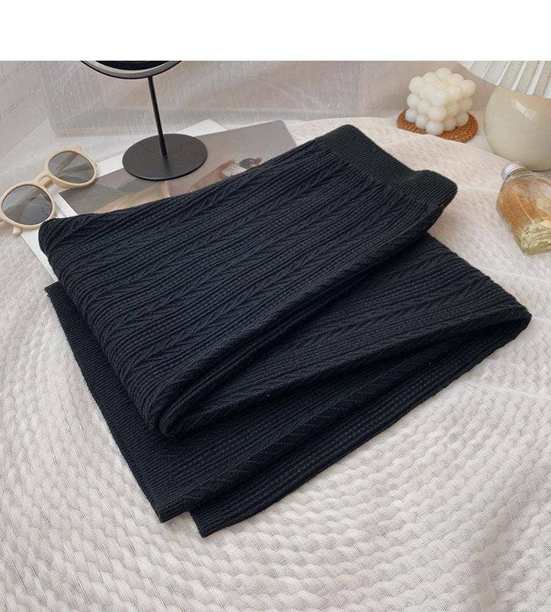 Marayn - Wholesale Pants - Women's - Soft Knit WideLeg Pants Korean Style Autumn Comfort18