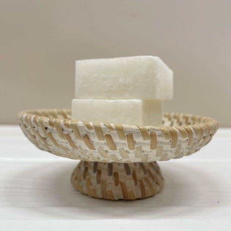 ByBazz - Wholesale Decorative Plate/Dish/Bowl - Schaaltje Rotan Voet S 1