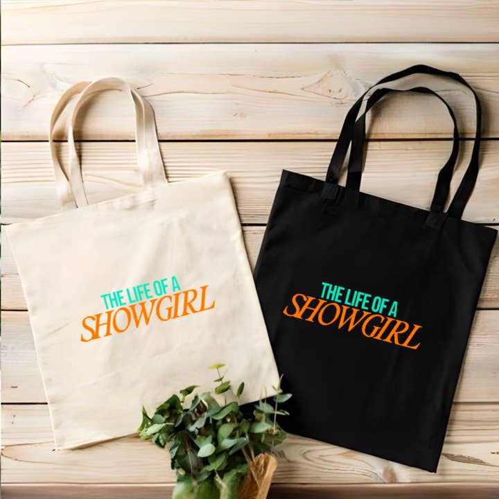 Showgirl Tote Bag | The Life of | Taylor for wholesale by brattybloom