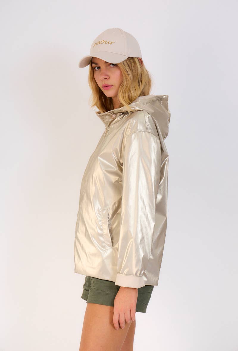 Escandelle Paris - Vendita all'ingrosso Parka - Donna - Parka corta reversibile15