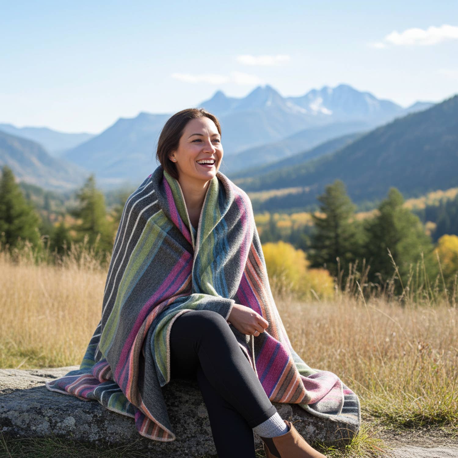 Shupaca Alpaca - Venta al por mayor Mantas de sofá - Manta Alpaca - Fuegos artificiales4