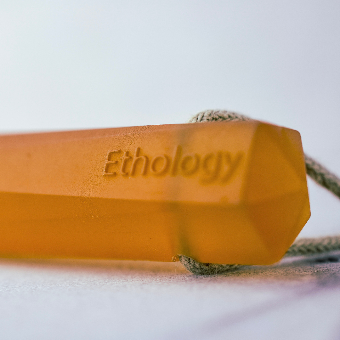 Ethology - Wholesale Chew Cube - Baby - The Santo: Natural Rubber Sensory Chew Necklace Two Pack8