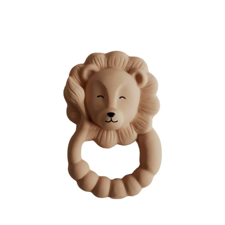Teether Lion - Yellow for wholesale by Natruba