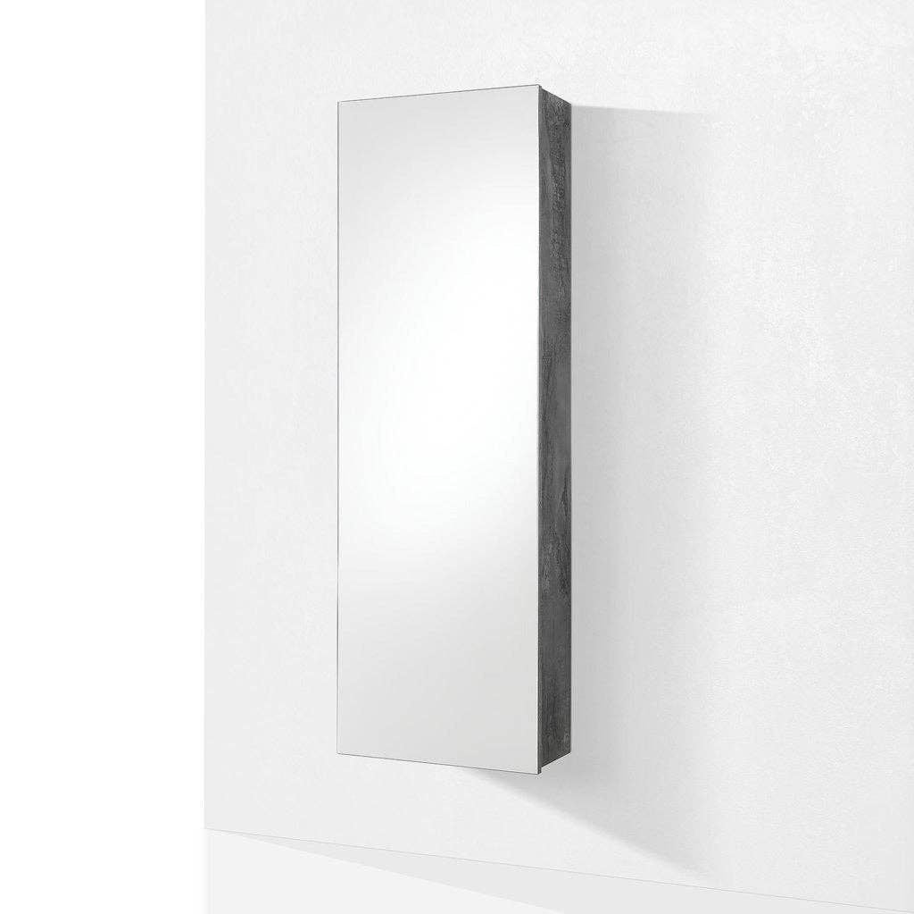 Gruppo F.T - Wholesale Shoe Rack - WELLINGTON shoe rack with melamine mirror and glass3