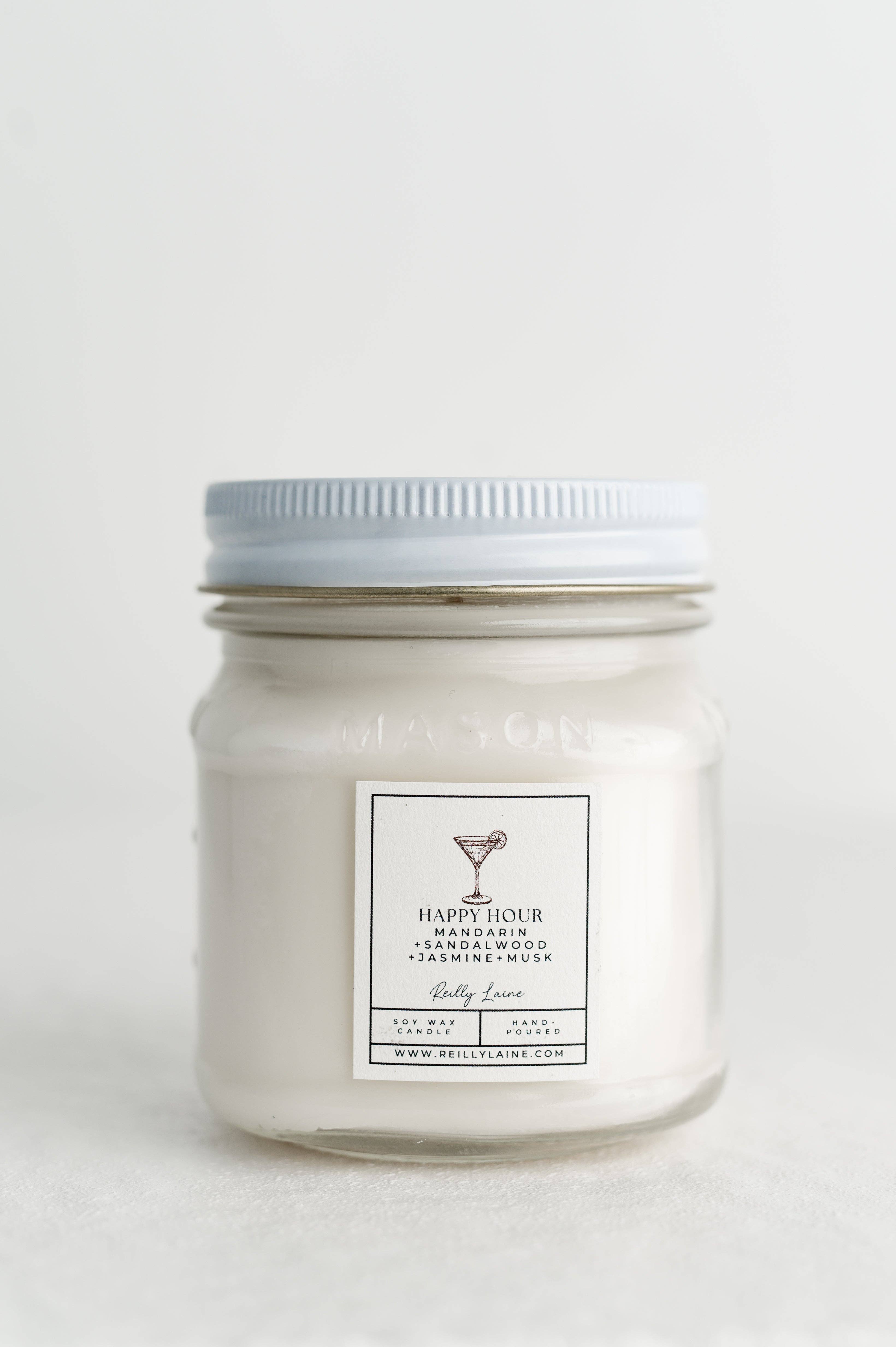 Reilly Laine - Wholesale Jar/Filled Candle - Happy Hour Candle2