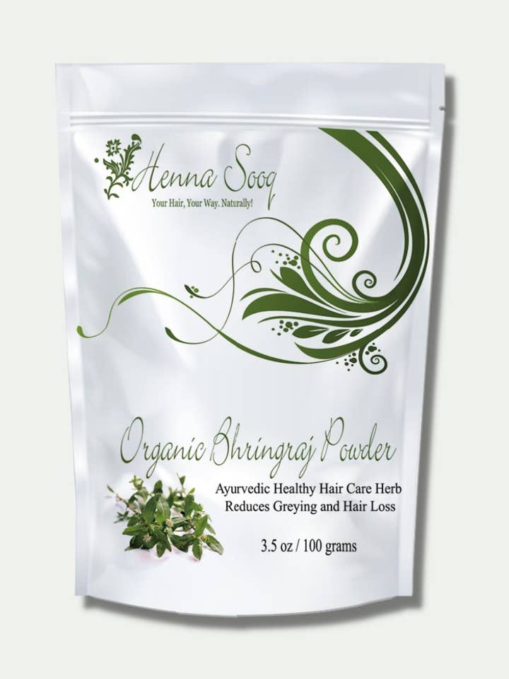 Organic Bhringraj Powder - Ideal for All Hair Types for wholesale by Henna Sooq