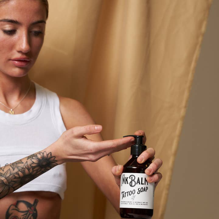 The Ink Balm Ltd – wholesale Body wash/shower gel – The Ink Balm Tattoo soap2