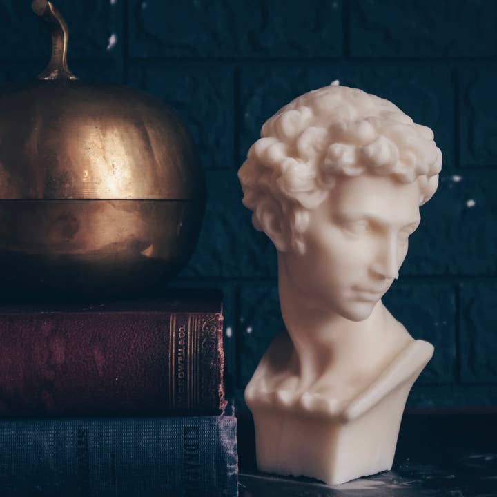 A Pleasant Thought - Vendita all'ingrosso Candele regalo - BUSTO DI GIULIANO DO' MEDICI CANDELA | PILASTRO