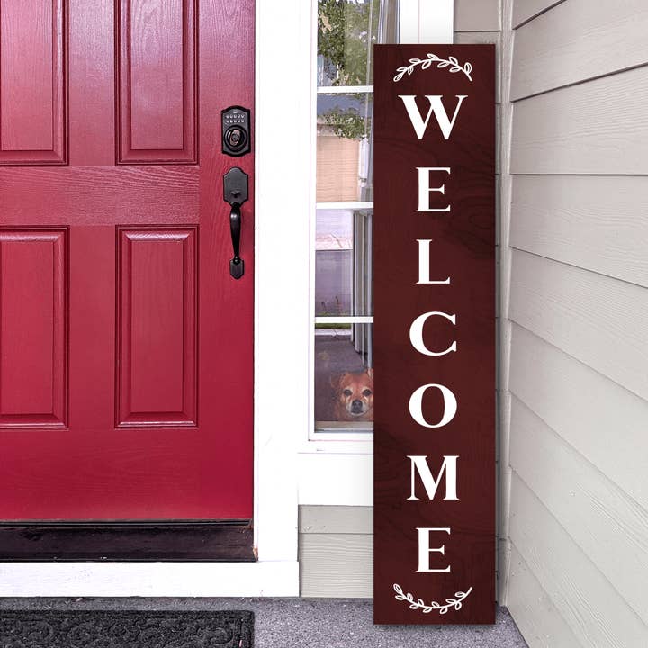 Personalized By Kate - Wholesale Sign - Welcome Signs, Porch Signs, Wooden Welcome Sign 48" x 6"