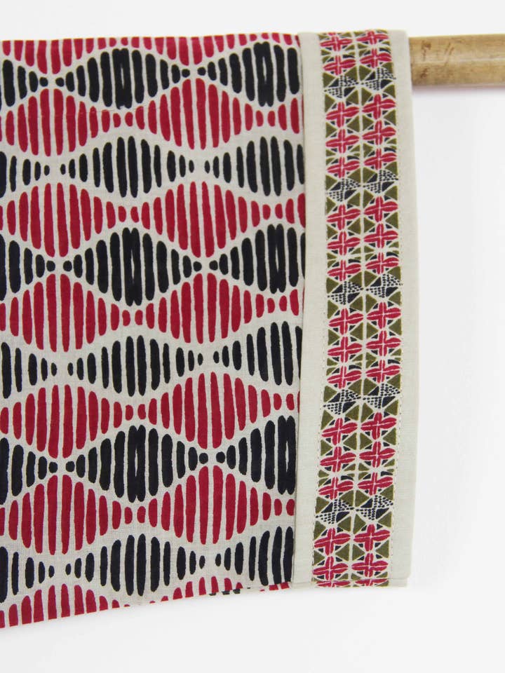 Les Belles Vagabondes - Wholesale Kimono - Women's - Bambara Panafrica Bordeaux Kimono4