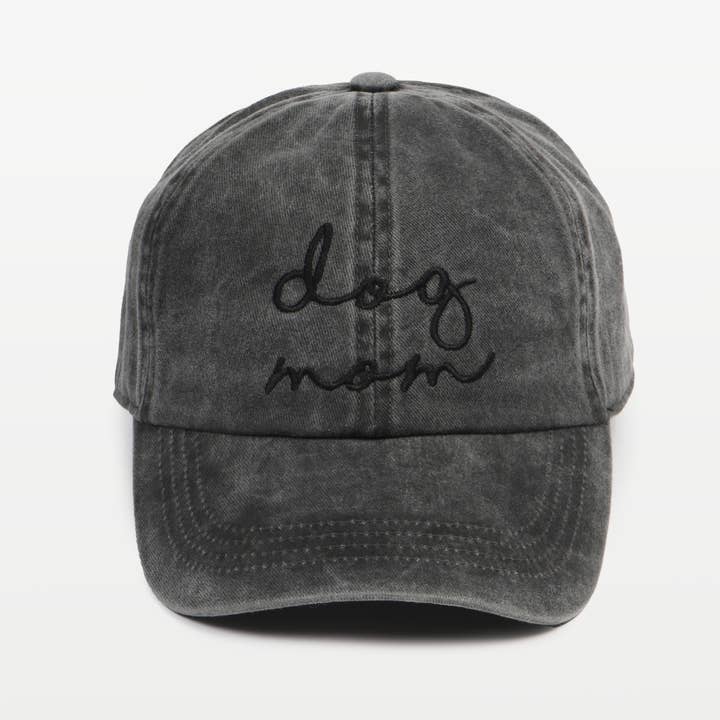 David And Young - Wholesale Baseball Cap - Women's - DOG MOM Embroidery Cotton Baseball Cap1