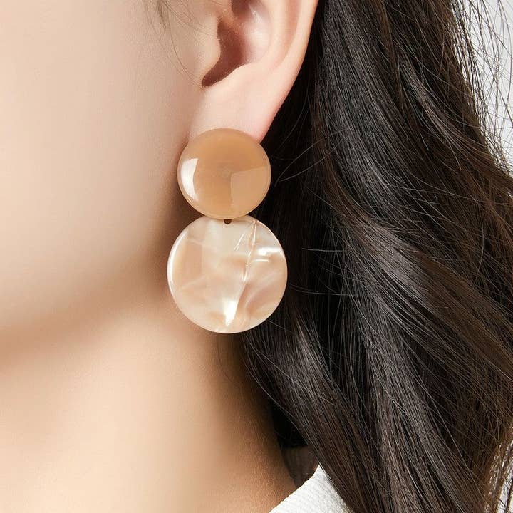 BELLE MISS - Wholesale Clip-On Earrings - Nuala clip-on earrings in stainless steel4