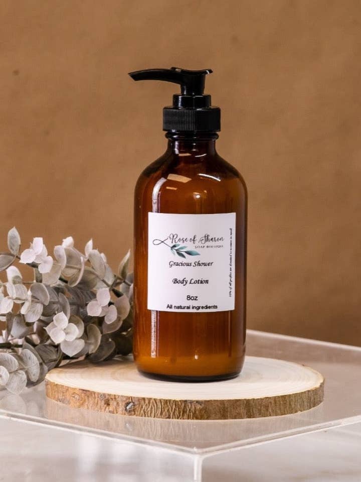 Body Lotion for wholesale by Rose of Sharon Soap Boutique