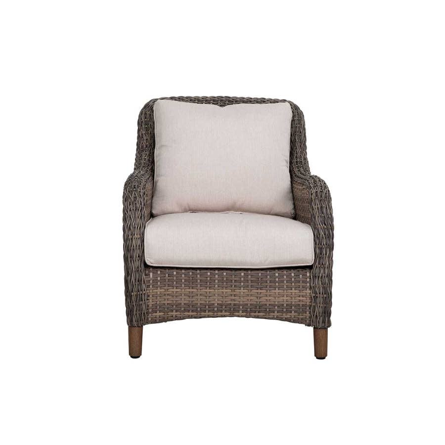 Beige Mitchell 4-Piece Wicker Sofa Set with Swivel Rocking Chairs for wholesale on Faire11