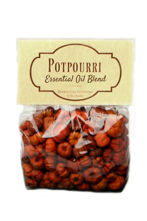 Oily Blends - Wholesale Potpourri - Fall Essential Oil Mini Pumpkin Potpourri0