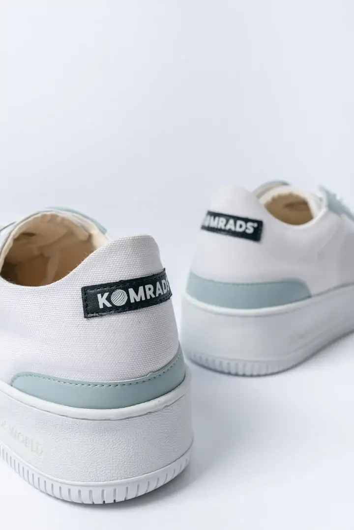Komrad's OCNS Pacific Low Sneakers | Sea Mist for wholesale on Faire3