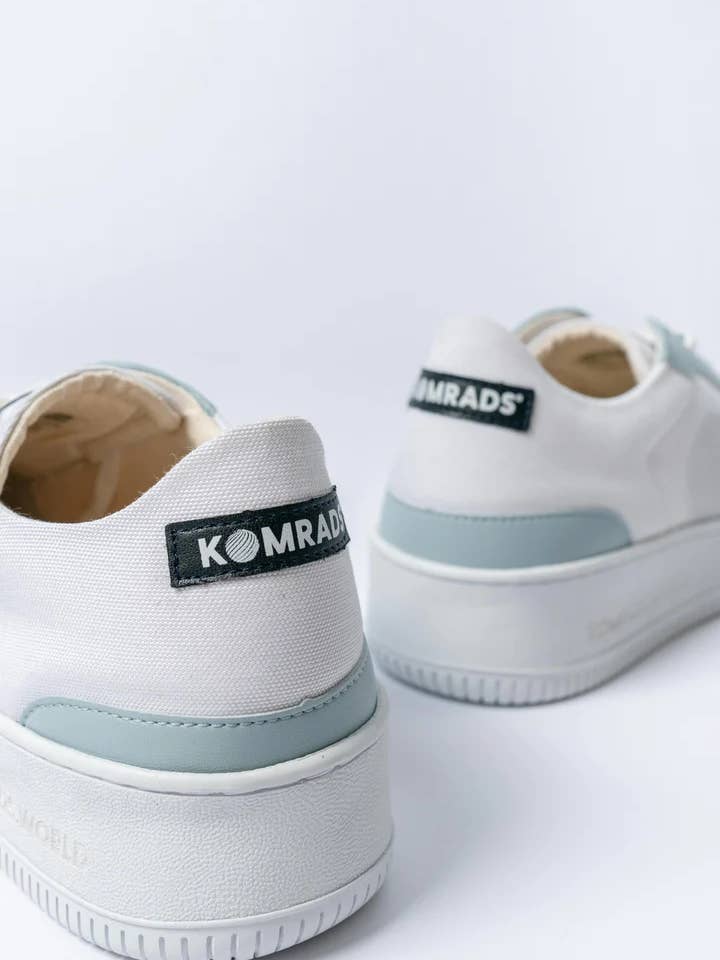 Komrad's OCNS Pacific Low Sneakers | Sea Mist for wholesale on Faire3
