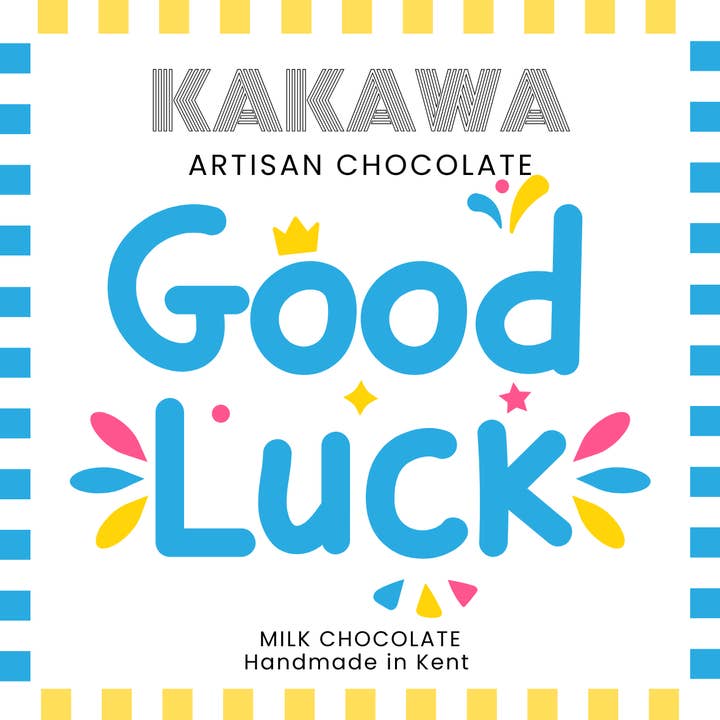 Kakawa Artisan Chocolate & Co Ltd - Wholesale Chocolate box - Good Luck - The Chocolate Lovers Mini Bloc Collection (5x96g)
