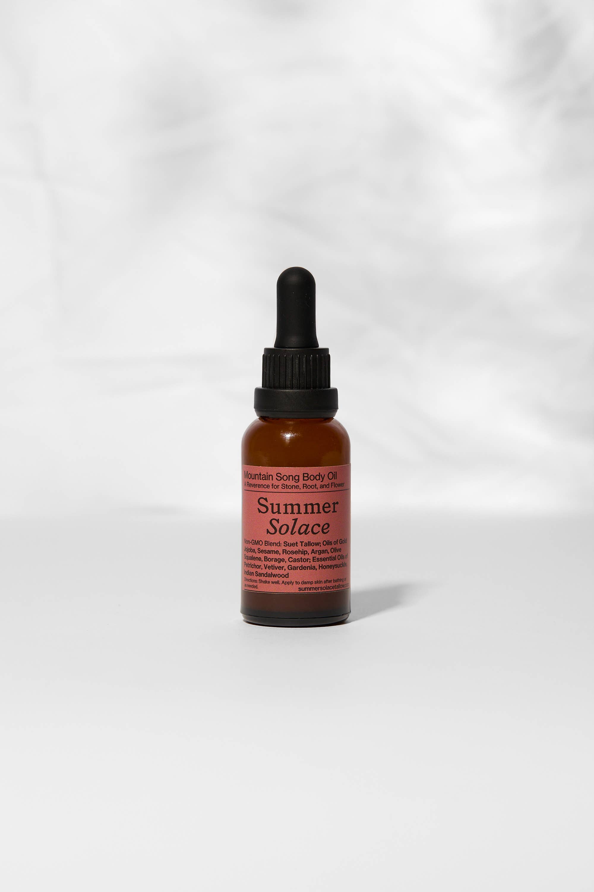 SUMMER SOLACE- Regenerative Tallow Beauty – wholesale Bath/body oil – Three Sisters: Luxury Tallow Oil Trio – Face, Body & Hair 2