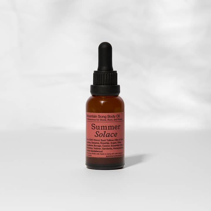 SUMMER SOLACE- Regenerative Tallow Beauty – wholesale Bath/body oil – Three Sisters: Luxury Tallow Oil Trio – Face, Body & Hair 2