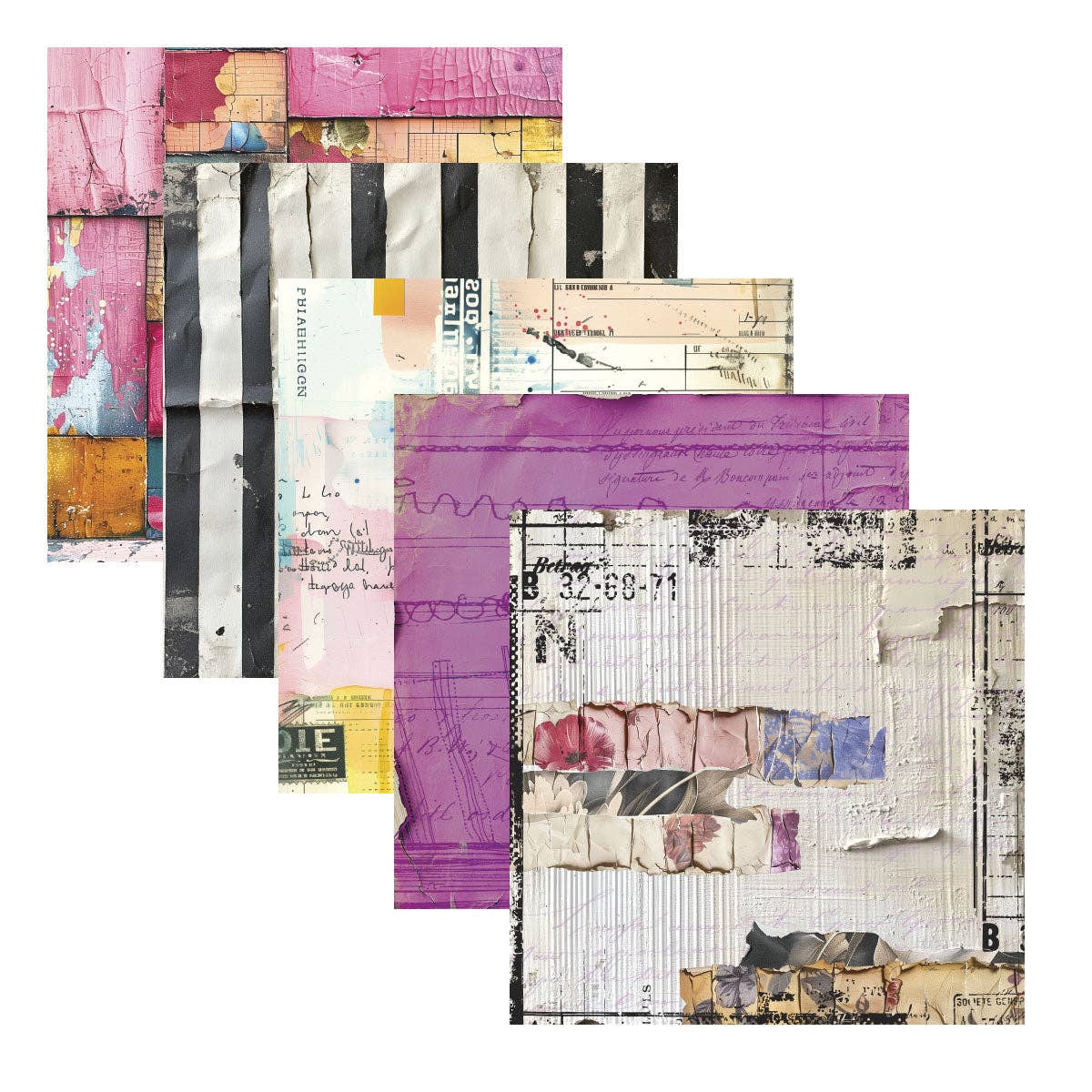 Hero Arts + Spellbinders Wholesale - Wholesale Craft Supplies - Beautifully Imperfect 6 x 6" Printed Paper from the Beautifully Imperfect Collection3