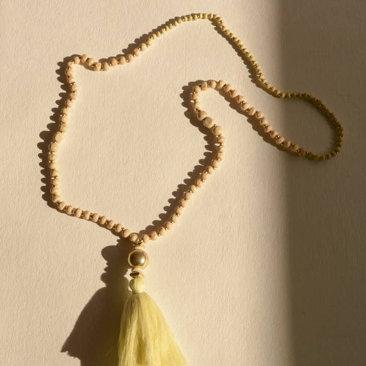 Leto Accessories - Wholesale Beaded/Pearl Necklace - Bohemia Beaded Tassel Necklace1