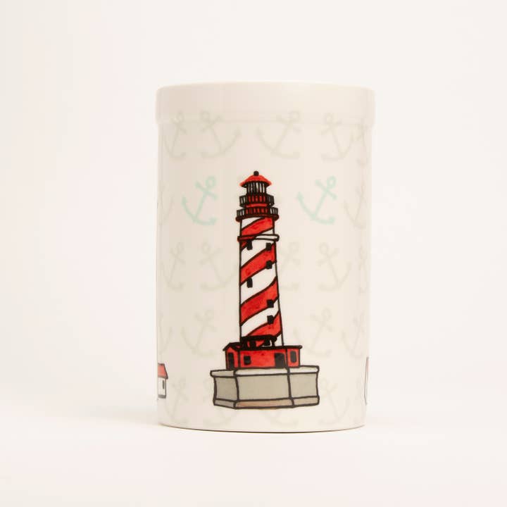 Shard at Home - Wholesale Utensil Holder - Lighthouses Crock ***2