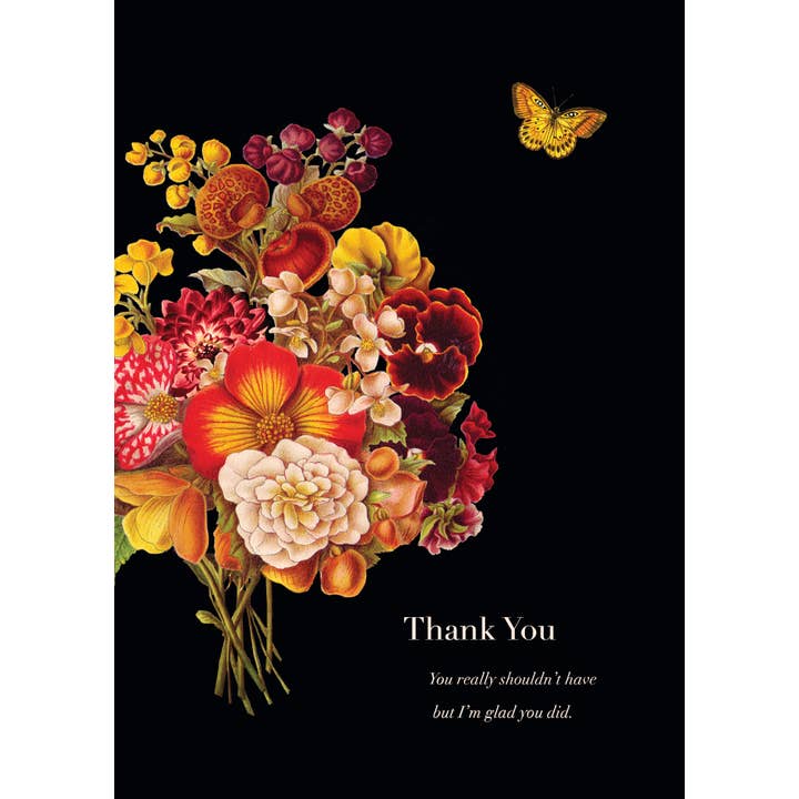 P. Flynn Design / Phun House - Wholesale Thank You Card - Thank you so much • 5x7 Greeting Card