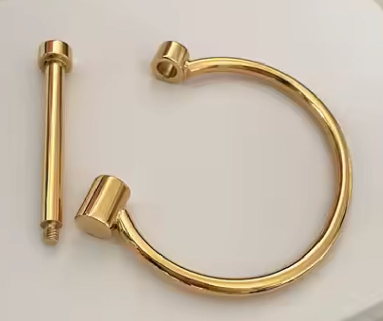 HoopLa – Großhandel Manschettenarmband – Pferdegebiss Armreif - Armspange - Schraubverschluss - Wasserdicht5