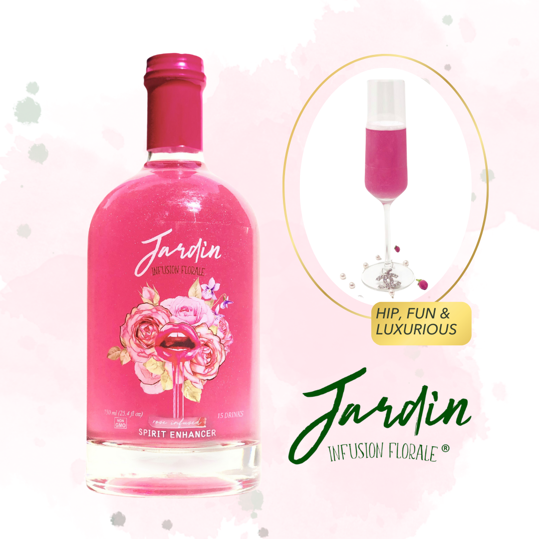 Jardin Infusion Florale - Vente Mélange/sirop pour cocktails - Mixeur à roses JARDIN PREMIUM pour cocktails et mocktails7