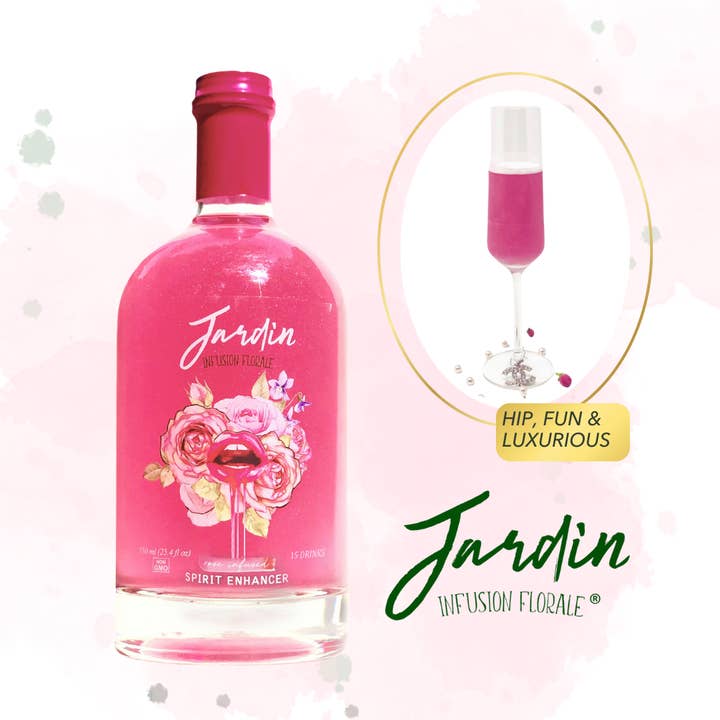 Jardin Infusion Florale - Vente Mélange/sirop pour cocktails - Mixeur à roses JARDIN PREMIUM pour cocktails et mocktails7